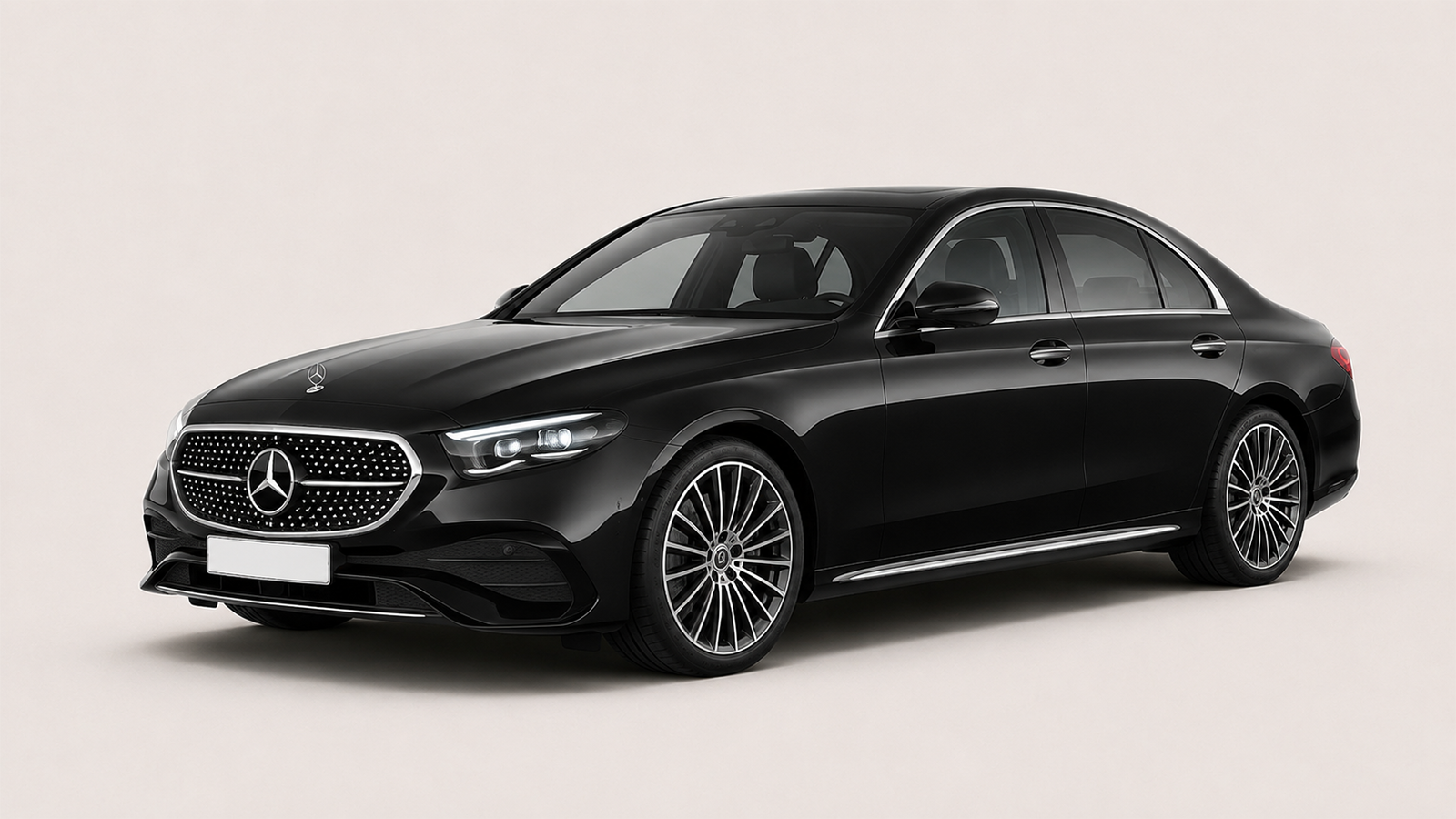 Mercedes E-Class business chauffeur vehicle