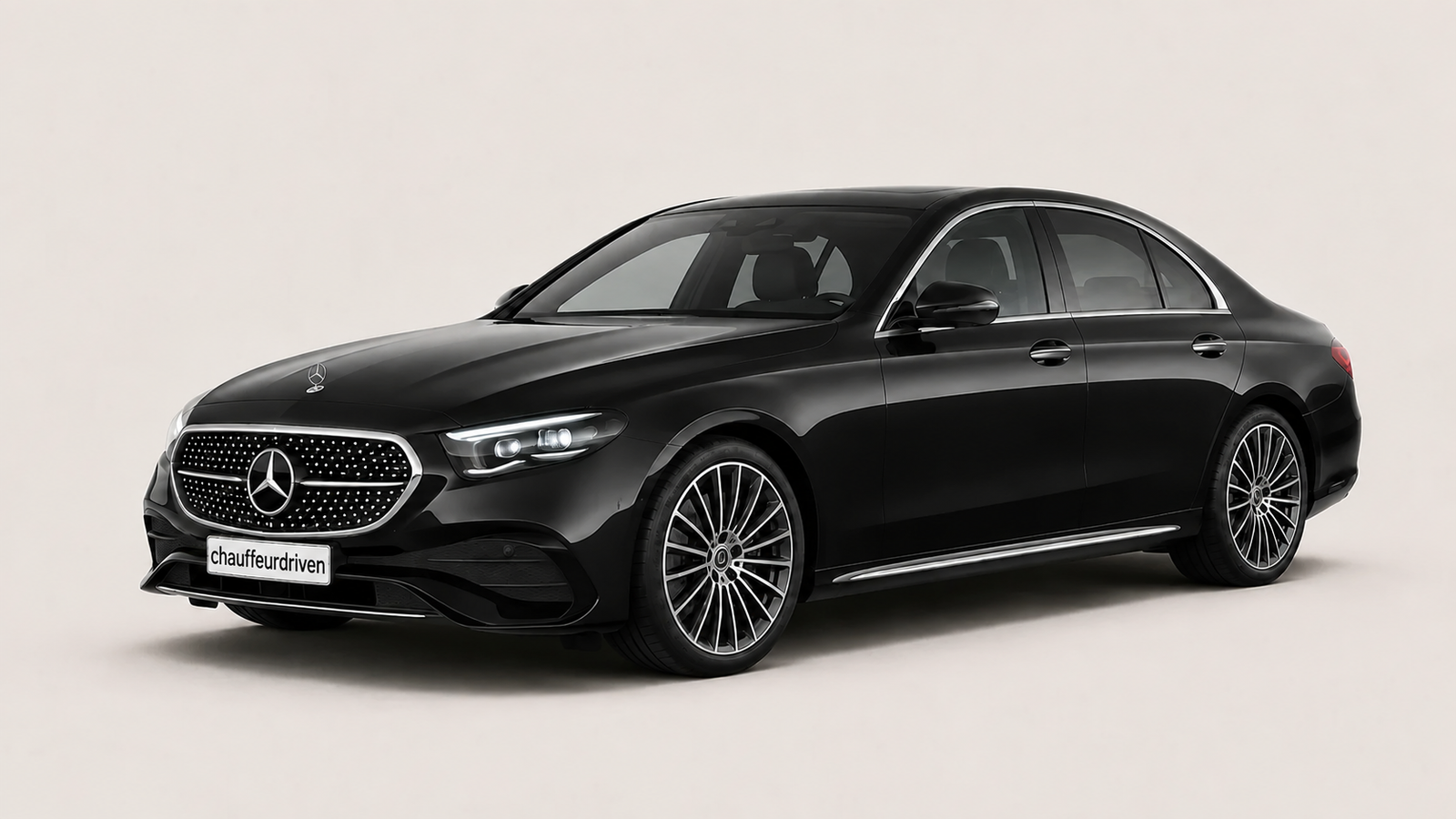 Mercedes E-Class business chauffeur vehicle