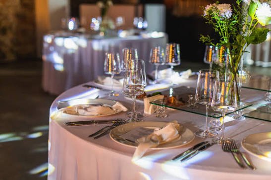 Luxury chauffeur transport for a private evening event