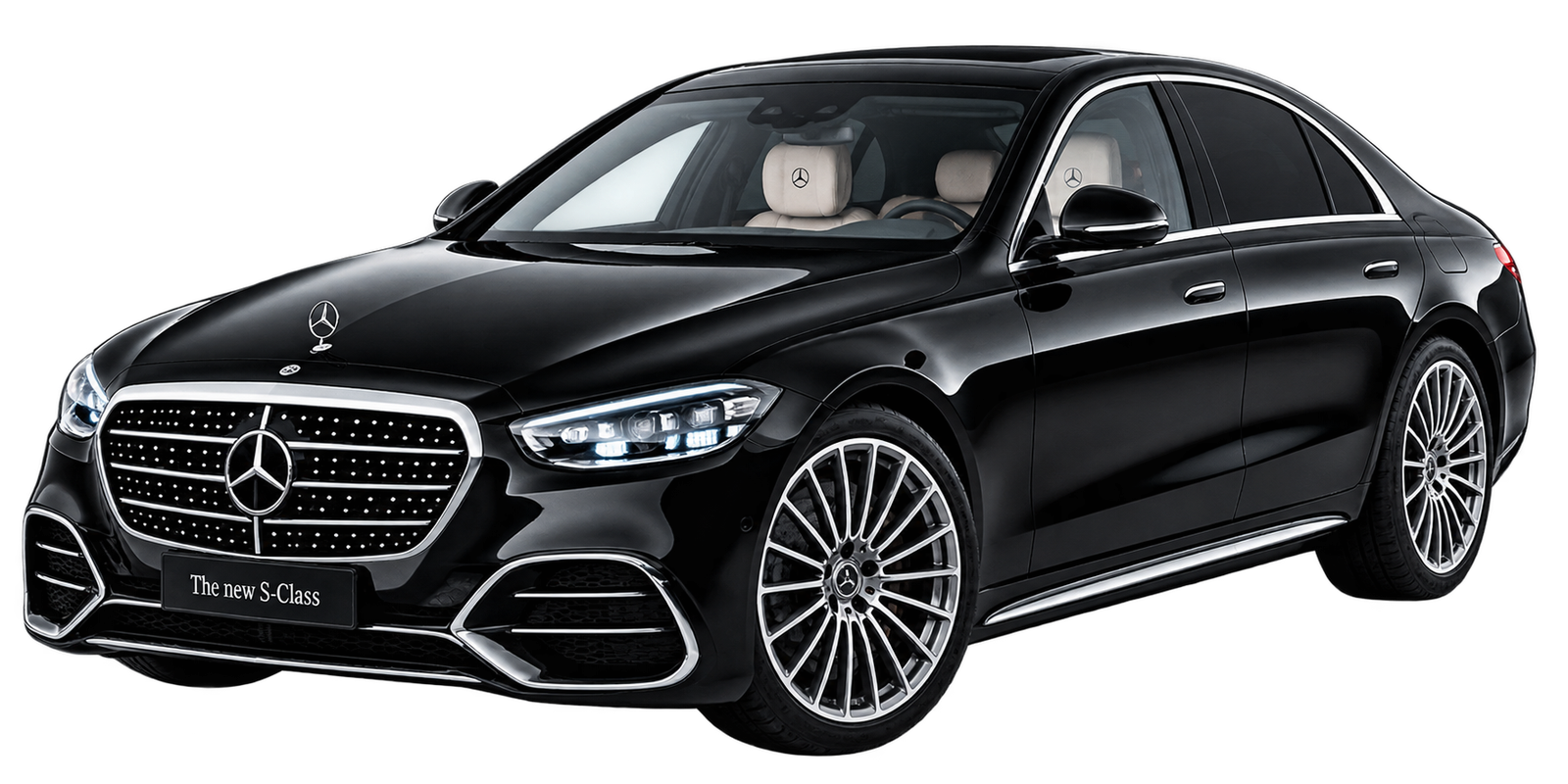 Mercedes-Benz S-Class representing ChauffeurDriven service